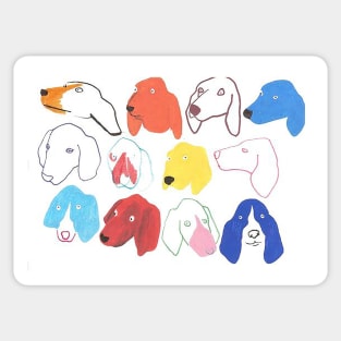 Cute Dogs Sticker